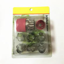 Fruit Cutters Shapes Sets Mini Cookie Stamp Mold