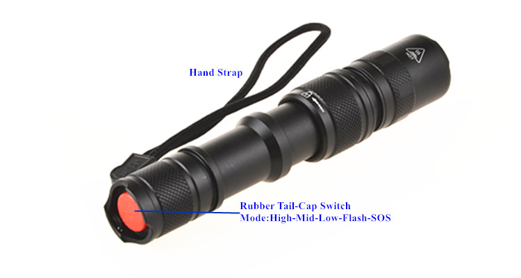 Aluminum Flashlight Torch