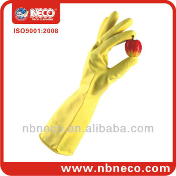 latex cleaning glove/kitchen rubber glove