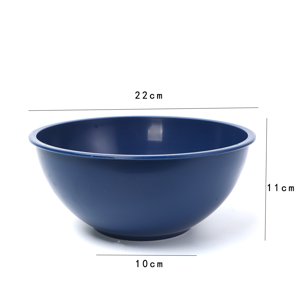 6pcs Plastic Mixing Salad Bowl