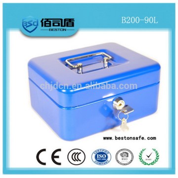 Burglary resistant exported cash locker box