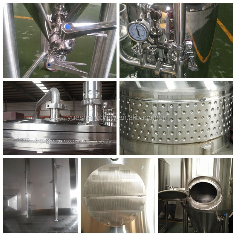 Stainless Steel 500l 1000l 2000l Factory Home Craft Beer Brewing Equipment Beer Brewery Equipment