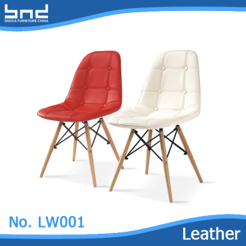 modern leather pvc plastic chair factory price