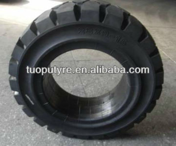 Solid forklift tyres 28x9-15