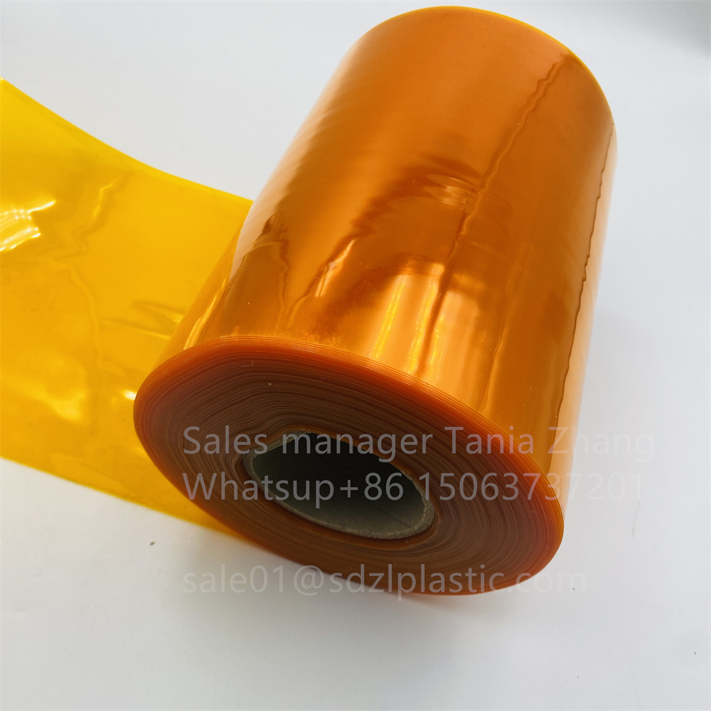 Orange Customizable Pvc Pharmaceutical Packaging Film Sheet 4 Jpg