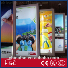 Outdoor advertising led backlit light box