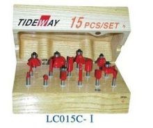 15 Set Router Bit Sets With Two Times Grinding Rough Grinding And Finish Grinding
