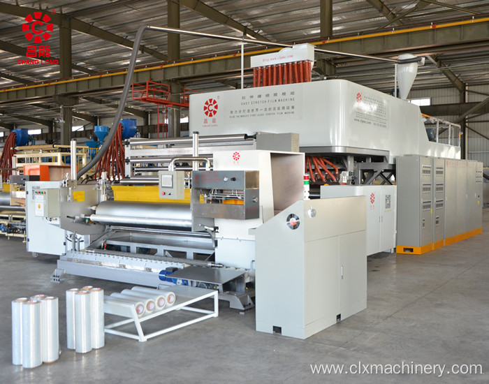 Extruder Machine Production for Stretch Film