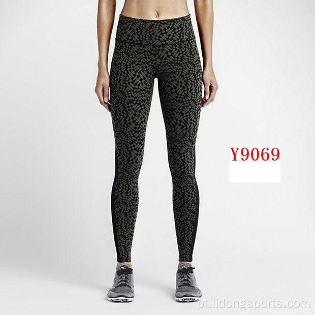 Impressão de sublimação por atacado OEM Women Yoga Pants