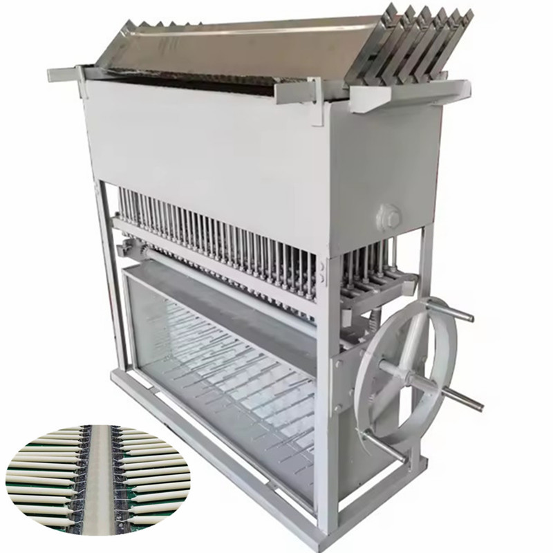 Паў -аўтаматычны слуп свечкі для свечак з падсвечной васковай машынай