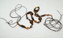 Fashion Hand made garment waxed cord braided belts