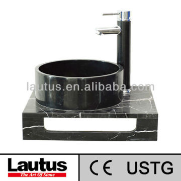 Space-saving bathroom sink wall hung basins