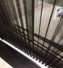 Foshan Factory Aluminium High Quality Retractable Fiberglass Accordion Folding Mosquito Screen Door