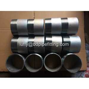 Threaded Nipple fittings galvanized steel