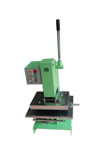 Leather impression manual hot foil stamping machine