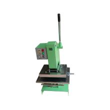 Leather impression manual hot foil stamping machine