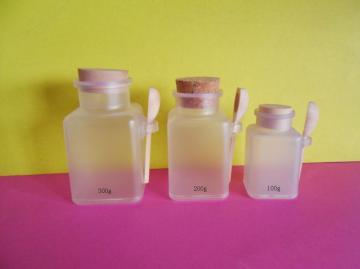 Bath Salt Bottle  Powder Bottle  Mask Powder Bottle