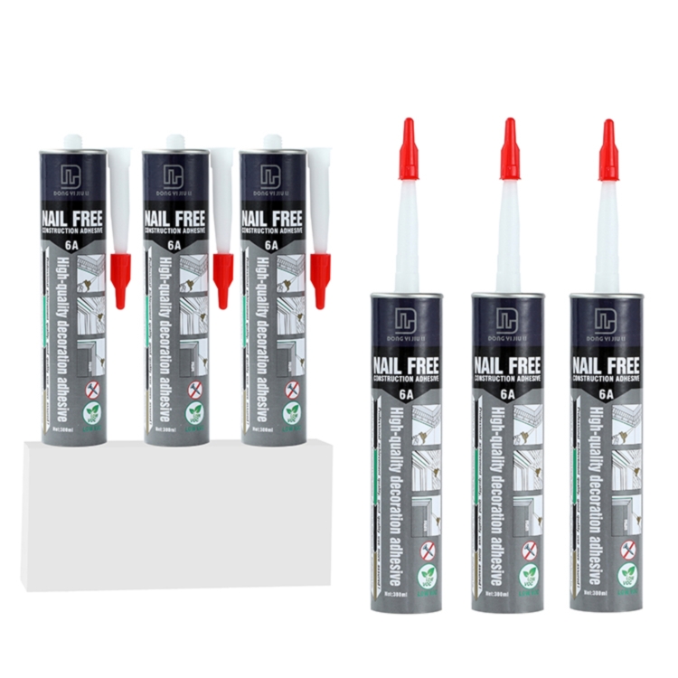 Glass Adhesive Structural Adhesive rtv silicone colored repair UV glue anti lepage no more nails