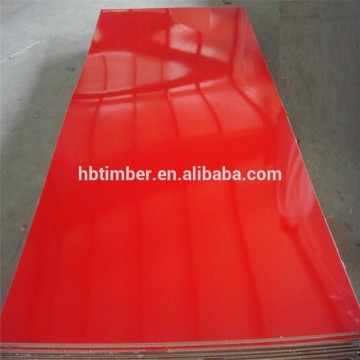 high glossy red color embossed mdf panel