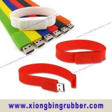 Fashion silicone USB bracelet
