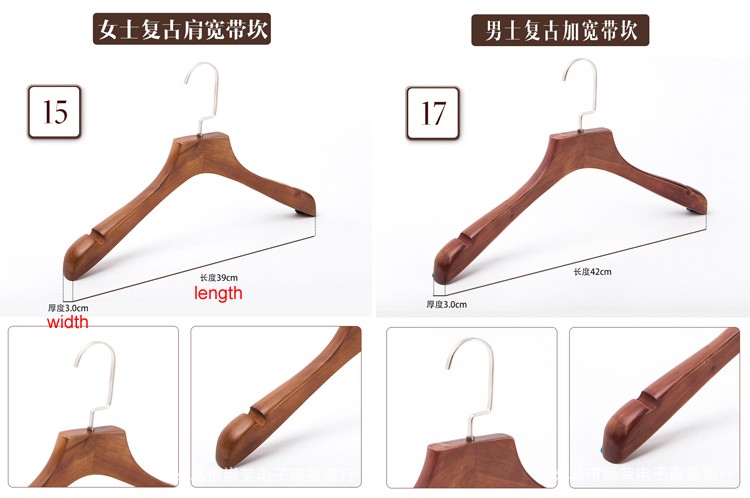 wholesale cheap wooden clothes coat suit custom hanger wood hangers for clothes