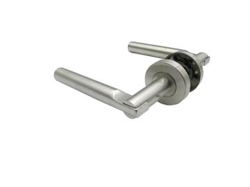 Lever type door handle stainless steel tube door handle modern door lever handle