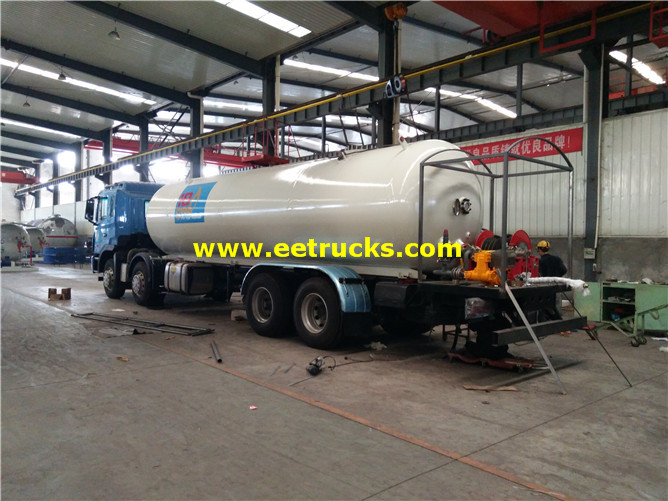 12 wheel LPG Delivery Vehicles