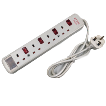 UK Residential Universal Multi Plug Sockets with Shutters
