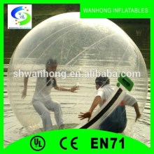 Customized rolling ball inflatable water walking ball for park