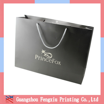 Branded Printed Paper bag Luxury Paper Shopping Bag Manufacture