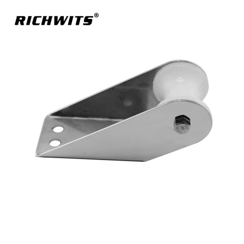 Stainless steel heavy duty self launching bow anchor roller for boat