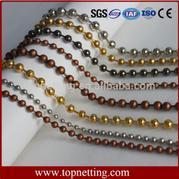 6mm Silver Stainless Steel Bead Chain Curtain