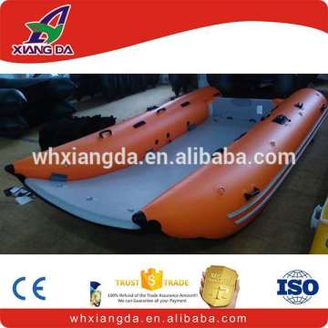 Rowing pvc boat inflatable catamaran
