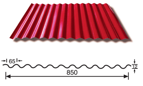 Ny Färgrik Stål Corrugated Panel Roll Forming Machine