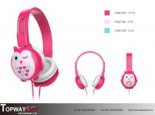 Cute children Stretchable headphones