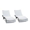 Cotton Beach Lounge stol täcker handdukar med huva