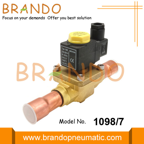 1098 / 7A6 1098 / 7A7 Válvula solenoide de refrigeración tipo CATSEL