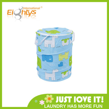 Cartoon round laundry hamper