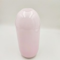 Pink/yellow Swirl Glass Vase Tabletop