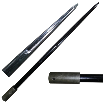 America Bale Spear with Sleeve