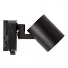 Modern Black Without Bulb Single Phase 1xGU10 Track Light
