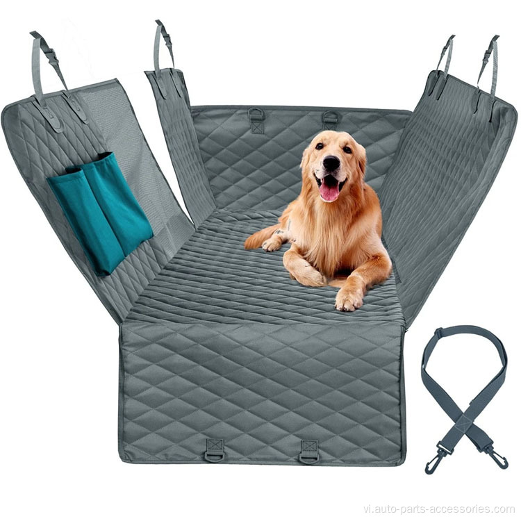 Oxford Waterproof Car Mat Dog Seat bao gồm thú cưng