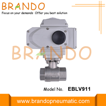 DN25 Ball Valve With Electric Actuator AC220V DC24V