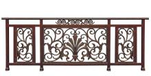 Bloom flower aluminum balcony fence