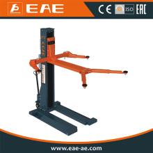 EAE mobile single post car lift 1 post moblie movable hydraulic car lift with CE