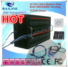 32 SIM Card SMS Modem Pool for Bulk SMS Sending