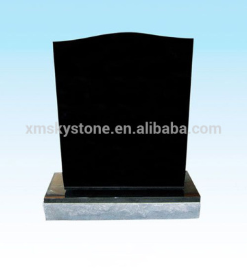 black granite monument