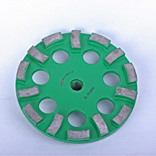 Green Concrete L-Segment Cup Wheel