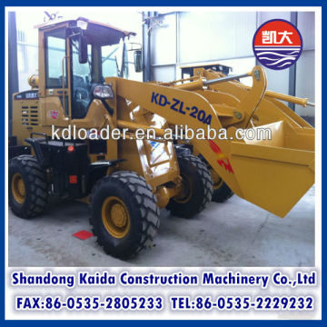 Wheel Loader Agricultural Equipment ZL-20A Pay Loader