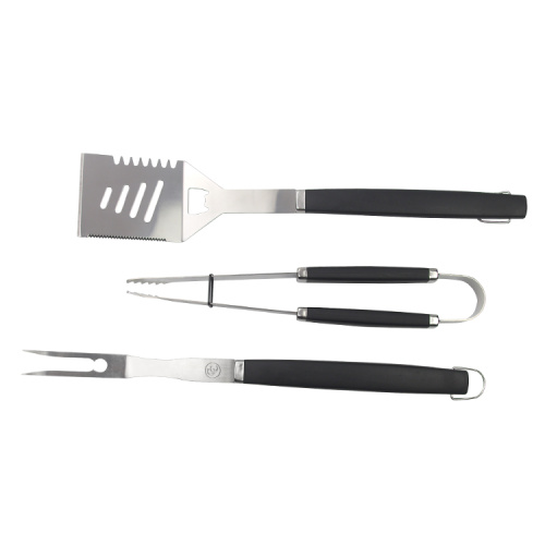 3pcs skidproof handle bbq tools set